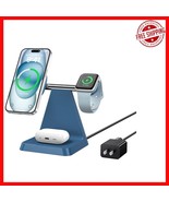 Compact Magnetic Wireless Charger - 3 Devices Charge Simultaneously with... - $53.97 CAD