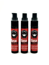 GIBS Guys Into Beard Stuff BushMaster  Beard, Hair &amp; Tatoo Oil 1 oz-3 Pack - £45.07 GBP