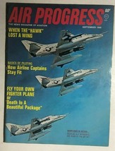 Air Progress Aviation Magazine September 1968 Free Us Shipping! - £9.45 GBP