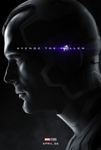 2019 Marvel The Avengers Endgame War Poster 11X17 Vision  - £9.65 GBP