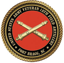Army Field Artillery Medallion for Box Cremation Urn/Flag Case - 3 Inch ... - $119.99