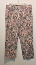 Talbots Women’s Paisley Capri Pants Size 6 - $23.47