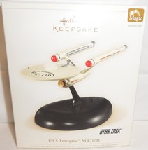 2006 Hallmark Keepsake Magic Star Trek USS Enterprise NCC-1701 w/Stand Q... - £33.49 GBP