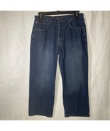 Banana Republic Denim Button Fly Jeans Dark Wash Mens Size 33x30 (33x25) - £10.97 GBP