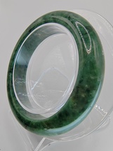 57.80mm Ice Green Burma Jadeite Jade Bangle Bracelet # 77 gram # 385 carat # - £1,286.84 GBP