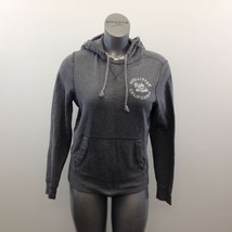 Hollister Hoodie Women&#39;s Size Small Gray Long Sleeve Cotton Blend Pullov... - £5.96 GBP