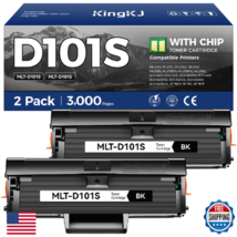 MLT-D101S Toner Cartridge Black 2-Pack High-Yield Replacement for Samsun... - $40.47