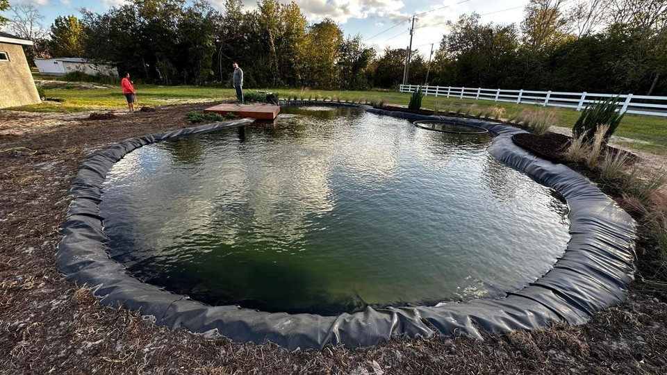Pond liner 30 mill HDRPE 17X145 UV Resistant,Durable,Fish pond, Free Shipping! Item image 14