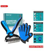 Effortless Grooming with Double-Sided Undercoat Rake for Cats &amp; Dogs, La... - $59.35