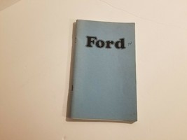 1974 Ford Owner&#39;s Manual - $14.83