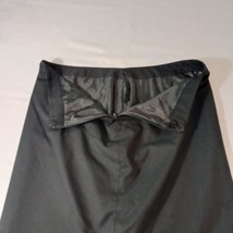 Nine West Women's Back Zip & Side Slit Black Skirt Only Size 16 image 9