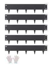 VEVOR Steel Landscape Edging, 5 Packs 39 x 8 in Rust-Resistant Landscape... - $38.90