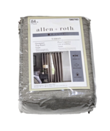 Allen Roth Blackout Yaman Grommet Top Panel Taupe 50x84in 2857163 - $605.95 MXN