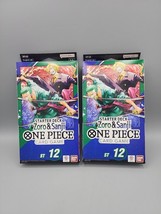 One Piece TCG Card Game Starter Deck ST-12 x2 Decks Zoro &amp; Sanji Anime - £25.13 GBP