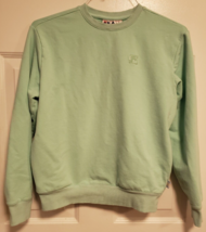 Fila Crew Neck Pullover Sweatshirt With Pockets - No Hood - Womens Xs - Rn 91175 - £8.78 GBP