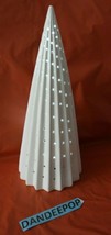 Yankee Candle 14.5&quot; Tall Pleated White Candle Tealight Holder  - £30.06 GBP