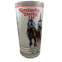 1988 Kentucky Derby Mint Julep Drinking Glass Churchill Downs 114 - £5.51 GBP