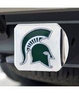 Fanmats Michigan State Spartans Color Emblem Chrome Hitch Cover - £19.35 GBP