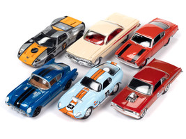 &quot;Classic Gold Collection&quot; 2023 Set A of 6 Cars Release 2 1/64 Diecast Mo... - $71.79
