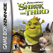 Shrek The Third - Nintendo Game Boy Advance Gba Gba Sp Ngba Ngba Sp Video Game - £18.57 GBP