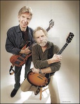 Grateful Dead Phil Lesh &amp; Bob Weir with 1959 Gibson ES-335 Guitar 8 x 11 pinup - $4.50