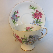 Royal Standard English Bone China Cup &amp; Saucer, Princess Louise Pattern - £11.95 GBP