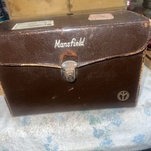 Mansfield Holiday II 8mm Movie Camera W/ Case, Hand Hold &amp; Filter Untested - $29.95