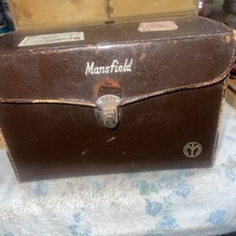 Mansfield Holiday II 8mm Movie Camera W/ Case, Hand Hold &amp; Filter Untested - £23.93 GBP