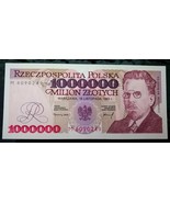 Banknote 1,000,000 PLN 1993 – UNC - $3,571.37 MXN