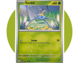 Obsidian Flames Pokemon Card (GG03): Surskit 006/197 - $4.90