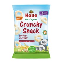 Holle Organic Crunchy Snack Rice Lentils - 25g - £4.80 GBP