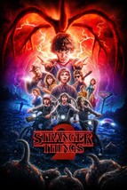 2017 Stranger Things Movie Poster 11X17 Eleven Hopper Dustin Mike Lucas Joyce  - £9.19 GBP