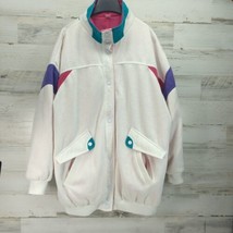 True Vintage 80s Reversible Jacket Ski Jacket White And Pink Bright XL?  - £60.22 GBP