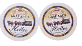 Lot of 2 Beer Pad Mat Graf Arco Helles - £3.05 GBP