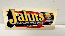 JAHNS RACING PISTONS ORIGINAL VINTAGE 1960&#39;s DECAL 6-INCH - $9.85