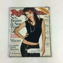 June 2002 Rolling Stone Magazine Sex Brains &amp; Star Wars Natalie Portman Weezer - £8.78 GBP