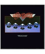 AEROSMITH - Rocks Album Cover Inverse Framed Glass Picture ~New~ - £23.66 GBP
