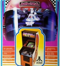Monte Carlo Arcade Flyer Atari Original 1980 Video Game Retro Artwork 8.5&quot; x 11&quot; - £10.81 GBP