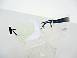 Silhouette SPX Compose 4452 6056 (Blue Shimmer) 52 x 17  Eyeglass Frames - £117.55 GBP