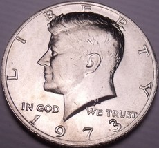 United States Unc 1973-P Kennedy Half Dollar~Free Shipping - $3.22