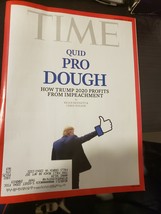Time Magazine December 16, 2019 Quid Pro Dough How Trump 2020 Profits From - £7.86 GBP