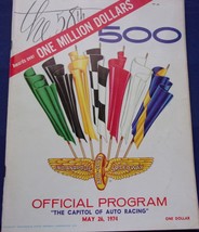 The 58th Indianapolis Motor Speedway 500 Program &amp; Ticket 1974 - $30.99