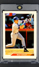 1992 Bowman #168 Billy Ashley Los Angeles Dodgers RC Rookie Card Basebal... - $1.69