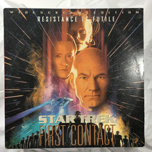 Début Trek - First Contact - Original Laserdisc (Avec Original Affiche &amp;... - £6.32 GBP