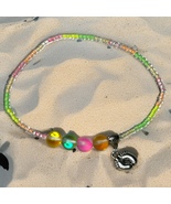 Summer Fun Stretch Anklet with Barefoot Charm  - $57.02 MXN
