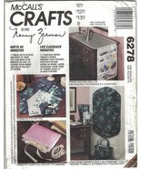 McCalls Crafts 6278 11 Gifts in Minutes Garment Bag, Totes, Sewing Caddi... - £3.92 GBP