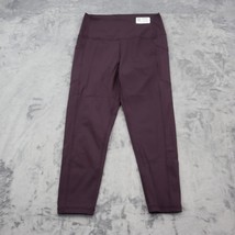 Zyia Pants Womens 6-8 Purple Casual Lightweight Active Cropped Leggings ... - $25.72