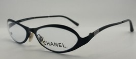 Vintage Chanel Eyewear 2024 C. 142 eyeglass Black frame RARE Specs Designer - £224.69 GBP