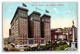 Hotel St Francis San Francisco California CA UNP DB Postcard W5 - £2.35 GBP