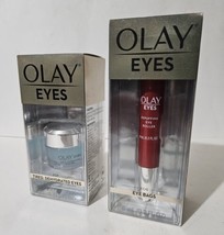 Olay Eyes Deep Hydrating Eye Gel 0.5 Fl Oz &amp; Olay Eye Bags 0.2 FL Oz - £25.81 GBP